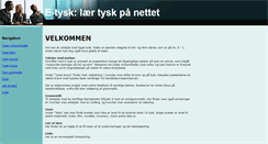 Desktop Screenshot of e-tysk.dk